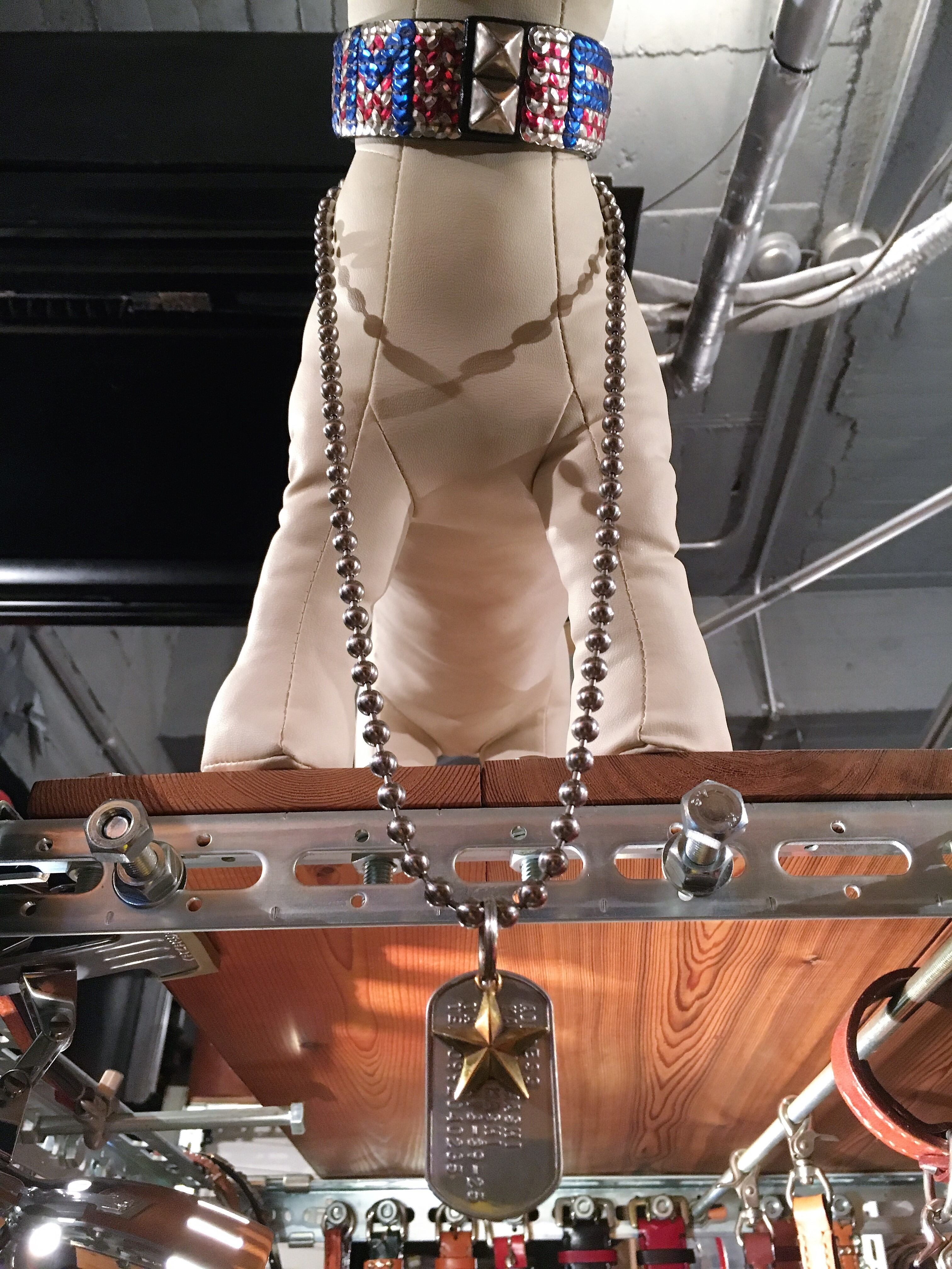 ステンレス製ボールチェーン・ネックレス（極太7mm）　長さ60cm