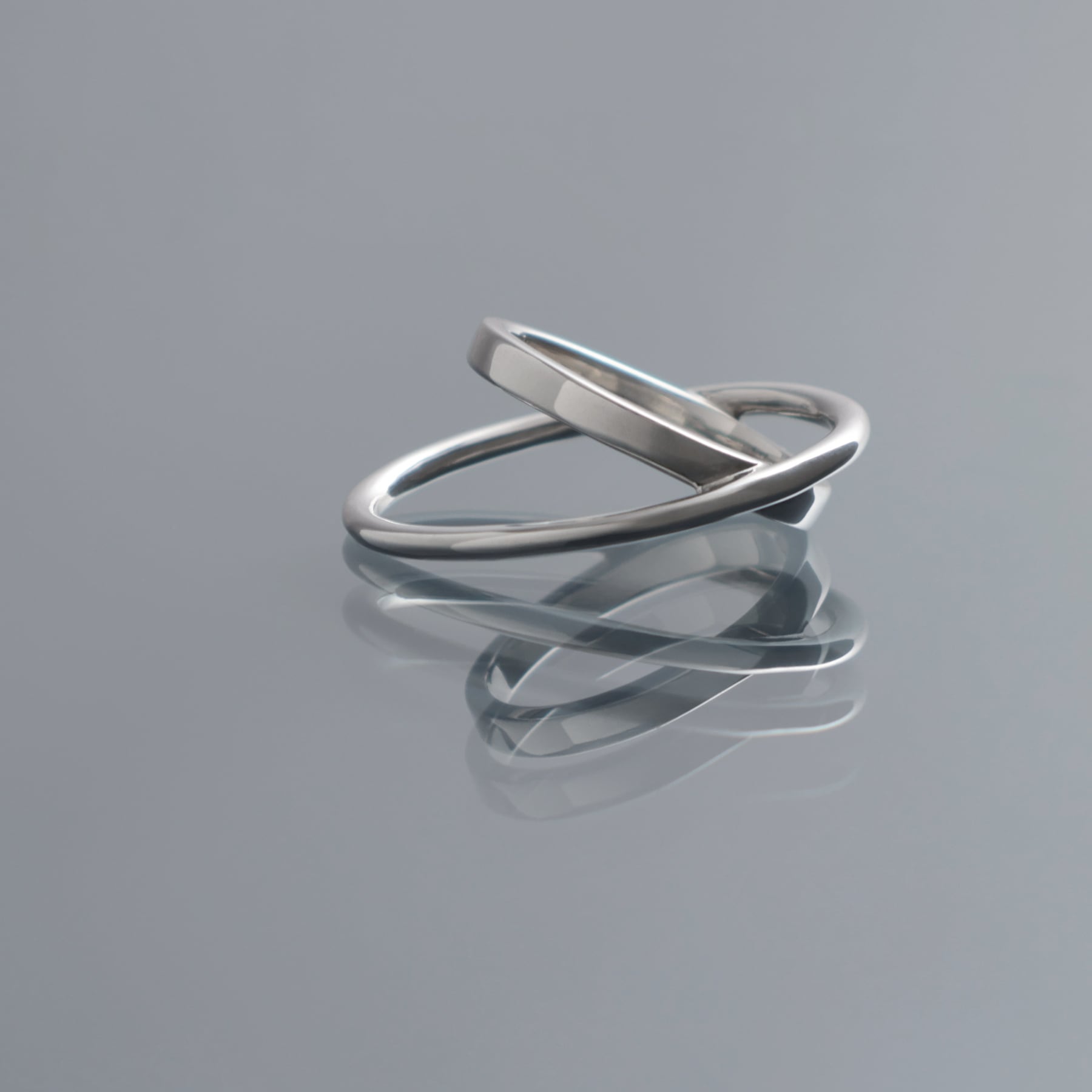 circle & oval overlap ring [luslep4] / Y2401CTR5247 | YArKA official