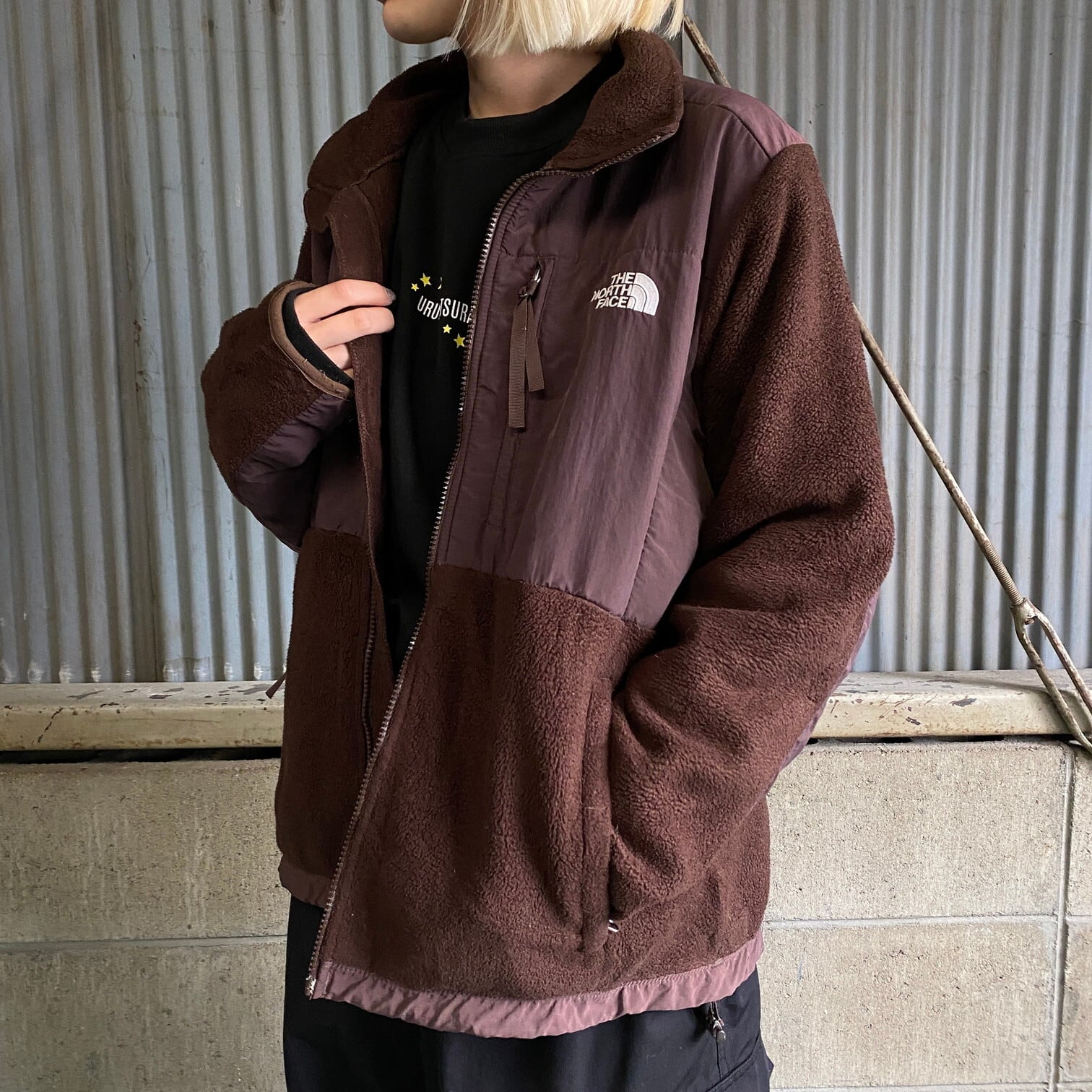 THE NORTH FACE ザ ノースフェイス デナリジャケット レディースL 古着 