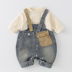 【BABY&KID】レトロカラーバリサロペット