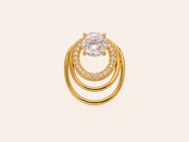 Halo Ring｜18K Gold Plated