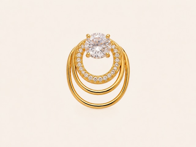 18K Gold-Plated Ring