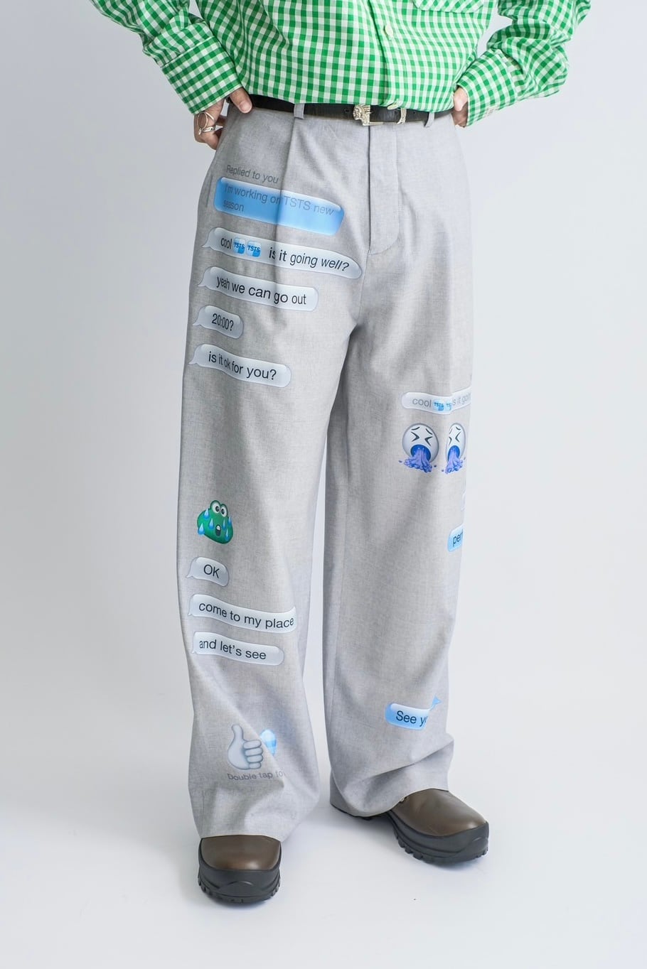 TSTS】TAILORED BAGGY TROUSERS | puzzle