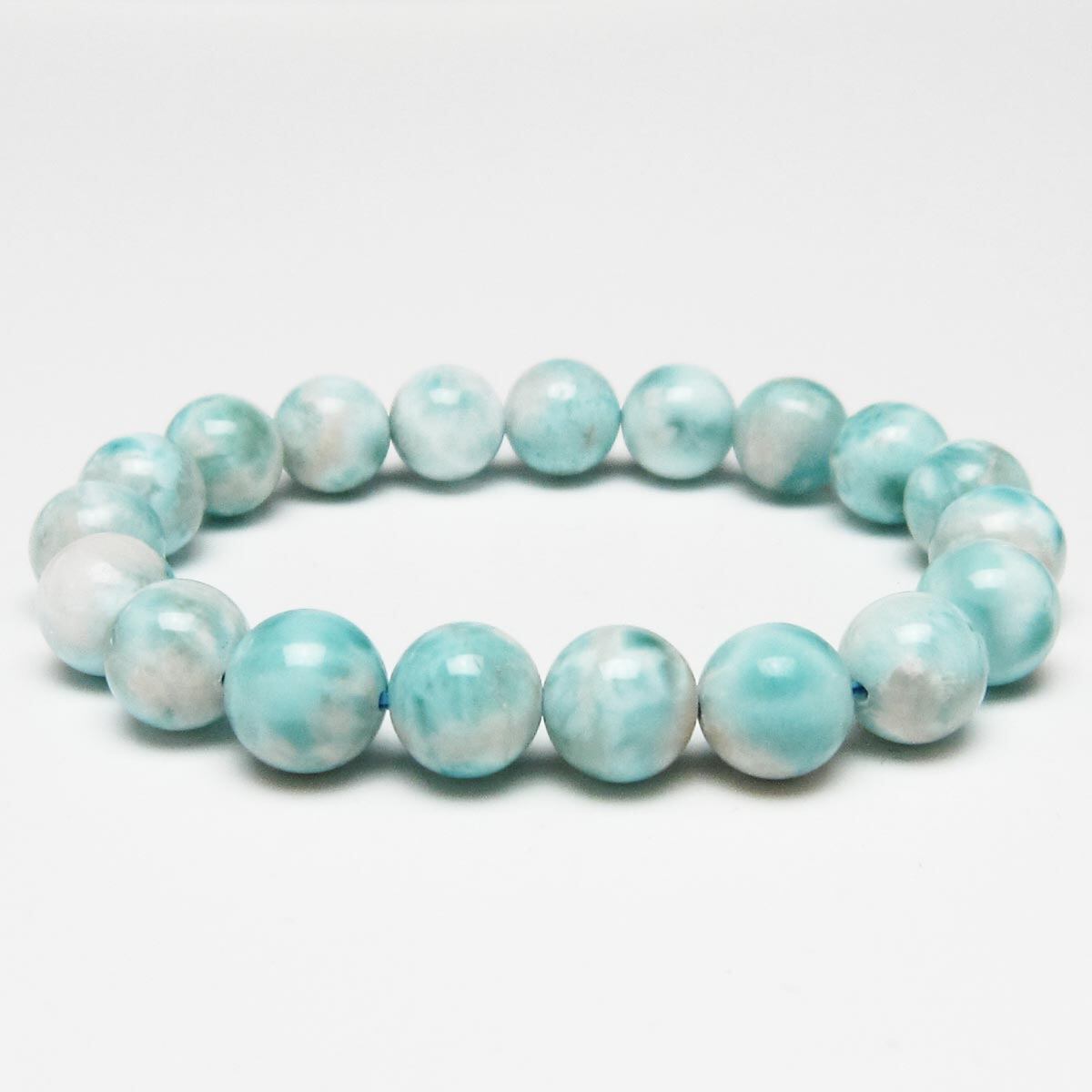 ラリマー ブレスレット 10mm 一点物 111-56469