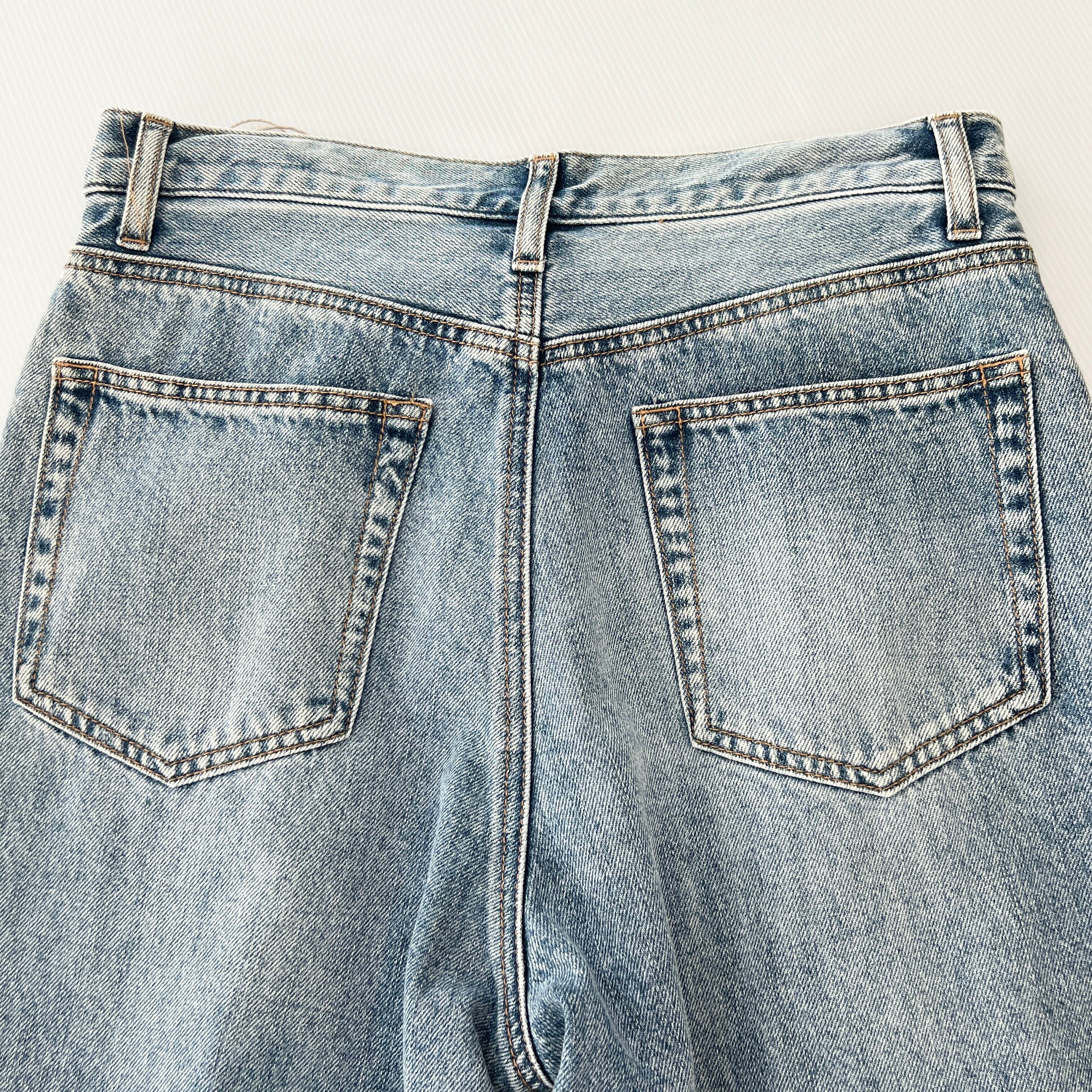 デニムタックワイドパンツ《cafune カフネ》 | Casablanca (カサブランカ)