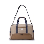 DOUBLE LOGO BOSTON BAG [サイズ: F(AGEUUBB01BEF)] [カラー: BEIGE]