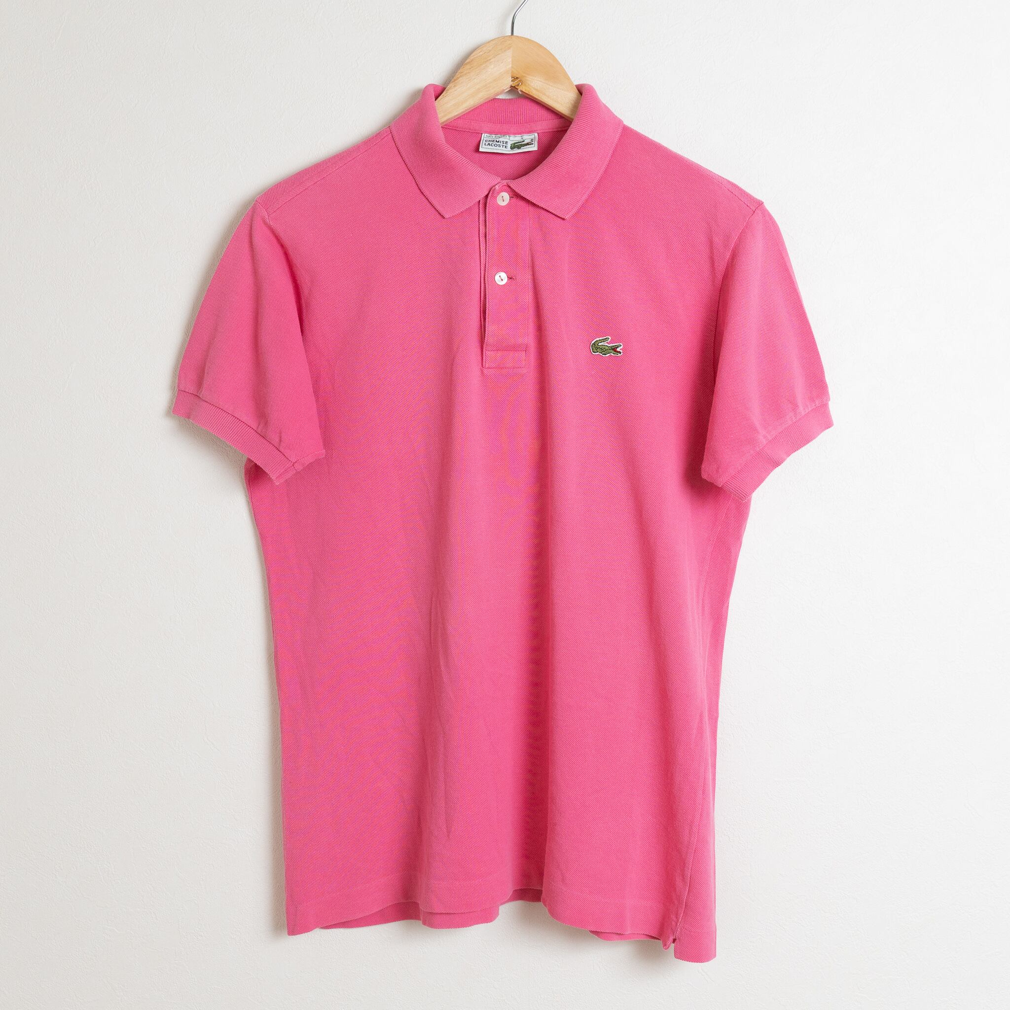 1970s-80s】CHEMISE LACOSTE Polo Shirts Made in France フレンチ 