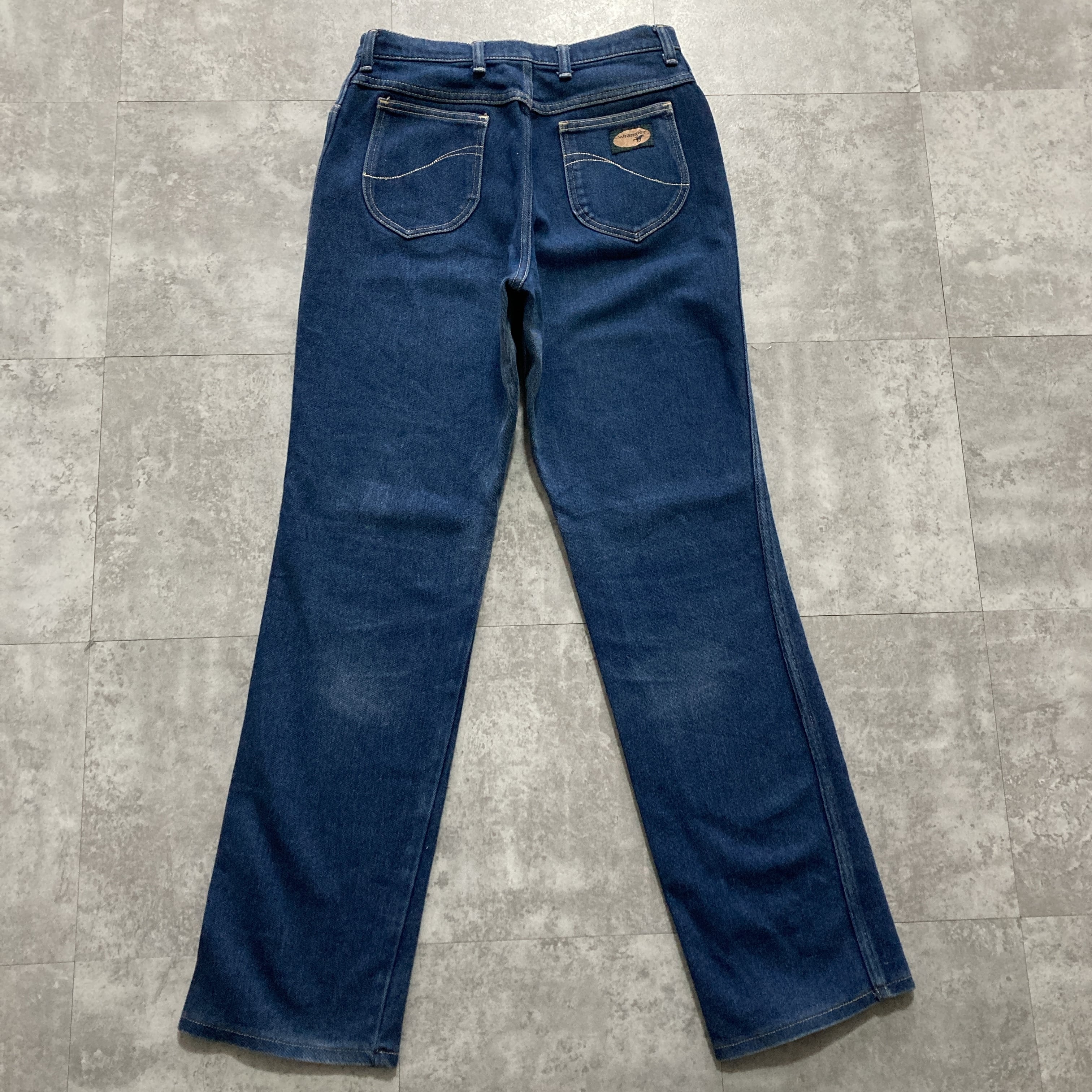 70s-80s】 USA製 Wrangler ラングラー 表記16 アメリカ製 ジッパー
