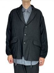 【COMME des GARCONS HOMME】ウールサージ製品縮絨ジャケット