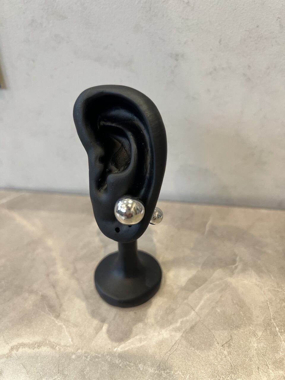 【SELECT】リバーシブルメタルボールピアス 1ペア