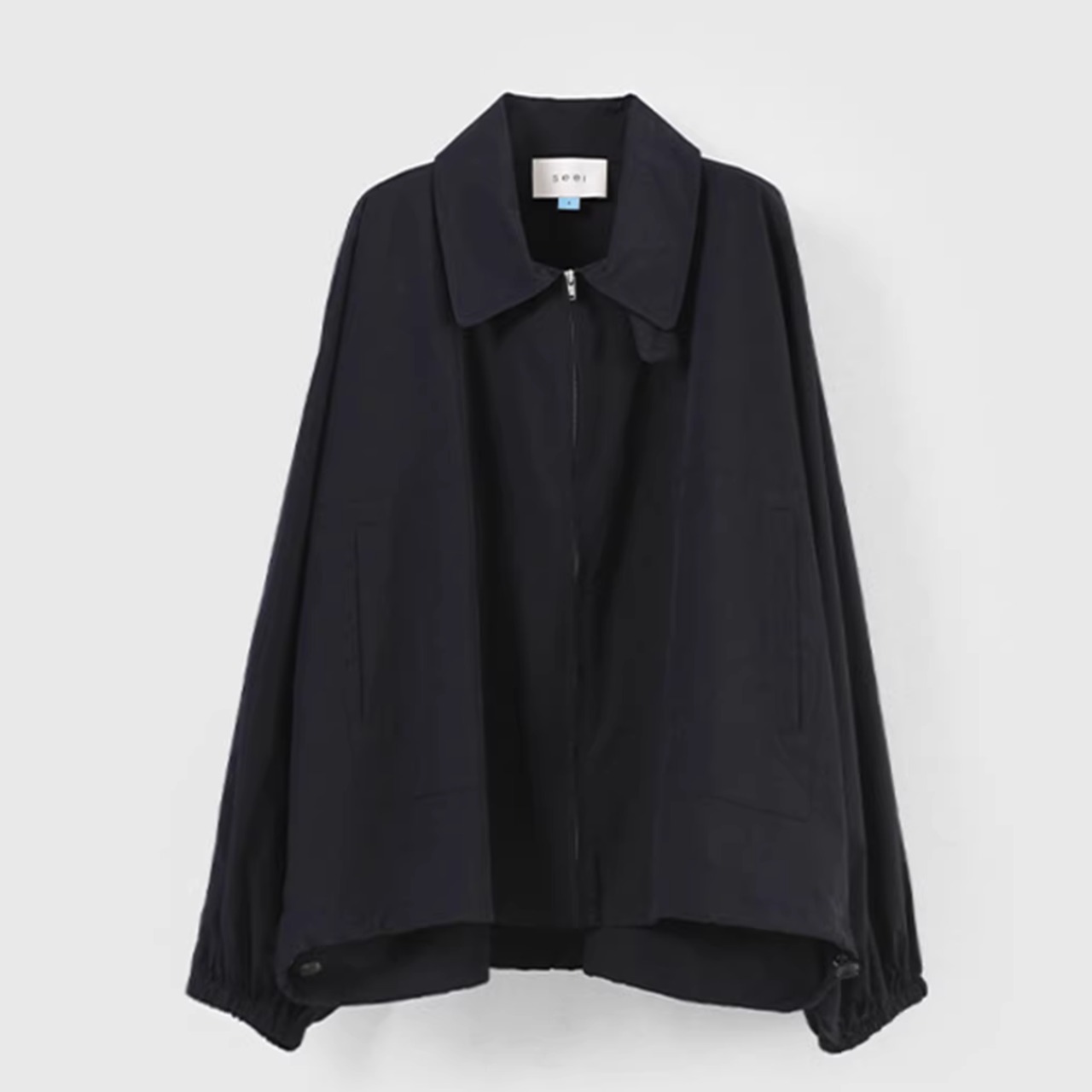 ドローストリング バルーンスリーブ ショート丈 ブルゾン 00152・画像12