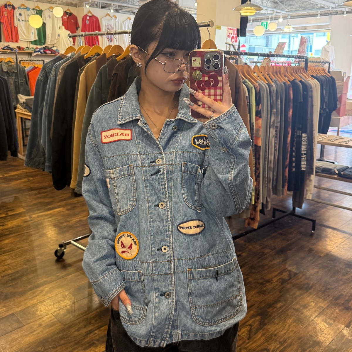BAD BOY SPORT / バッドボーイズスポーツ】 デニムジャケット | 古着屋 