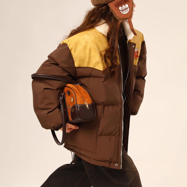 two-tone boa point jacket　バイカラーボアポイントジャケット　J1518