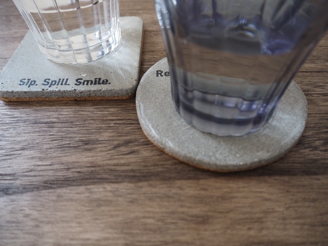 コースター「Refill required.」circle　【MORUTARU】