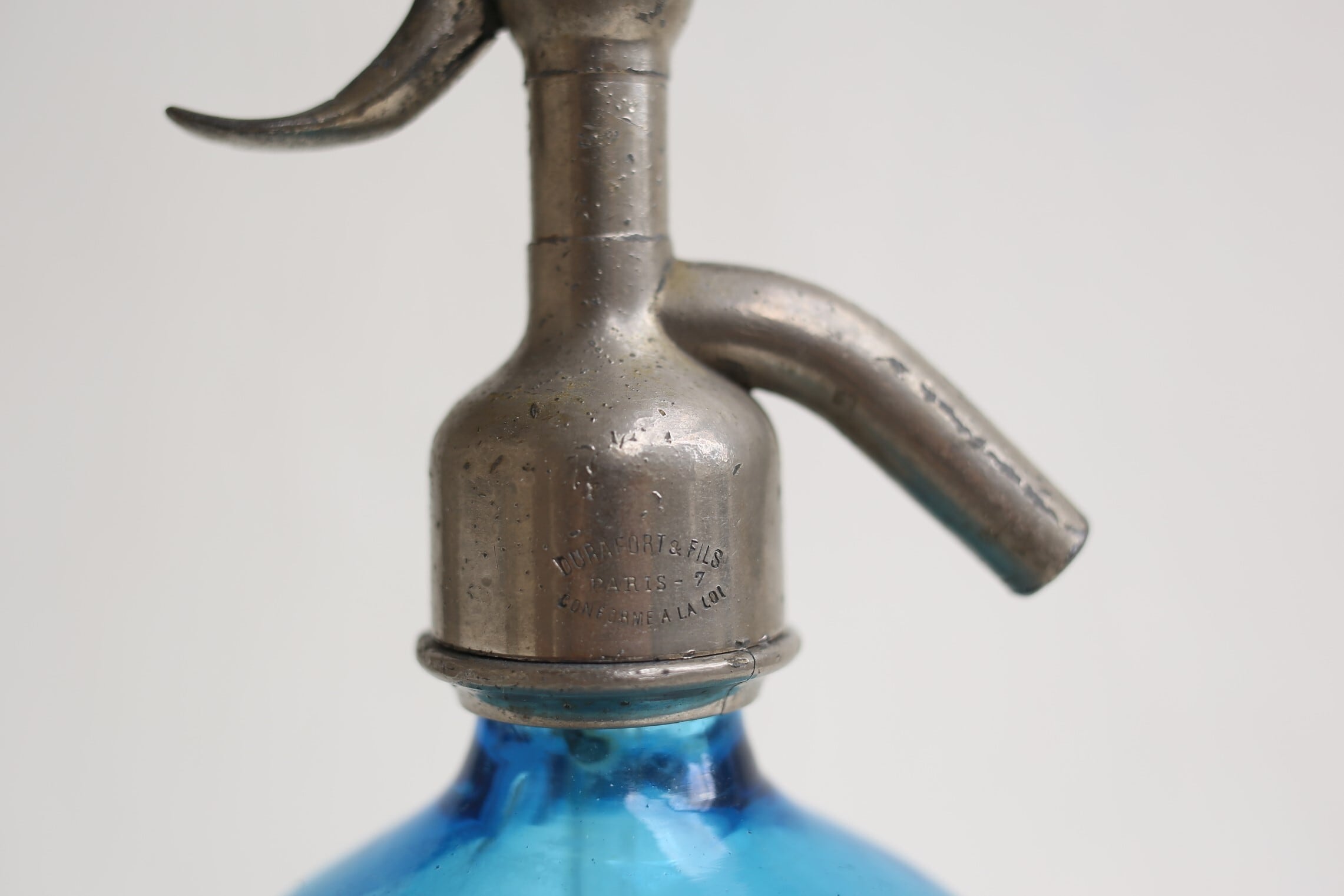 フランス アンティーク ソーダサイフォン 『DURAFORT＆FILS PARIS』 N