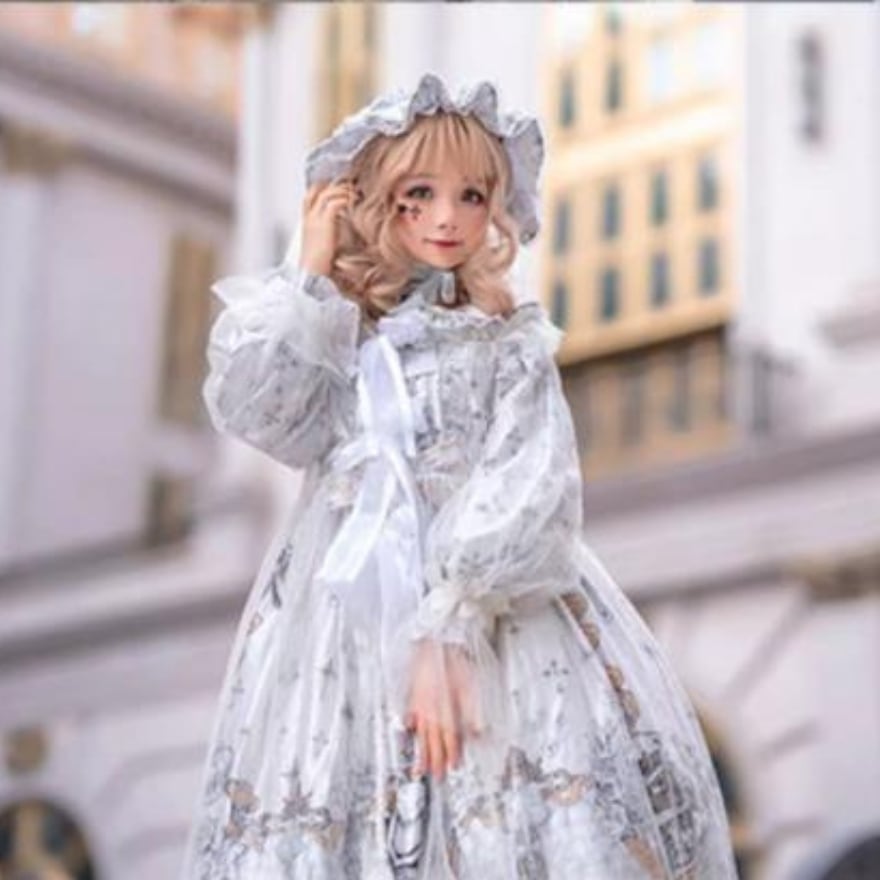 スカートカバー レース 伯爵令嬢 プリンセス 上品 原宿スタイル