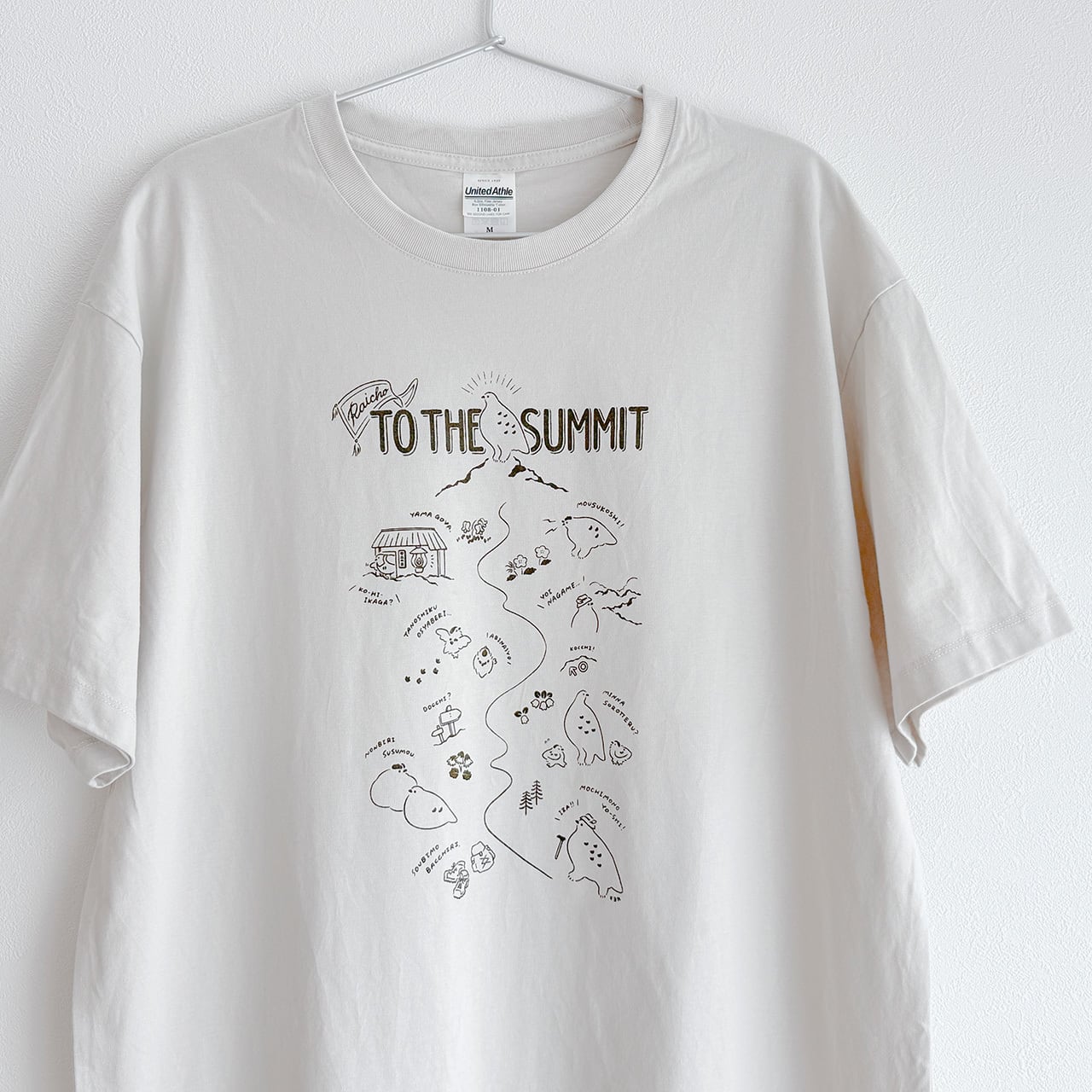 半袖ビッグTシャツ(ライチョウオートバイ) | アトリエ チヨや