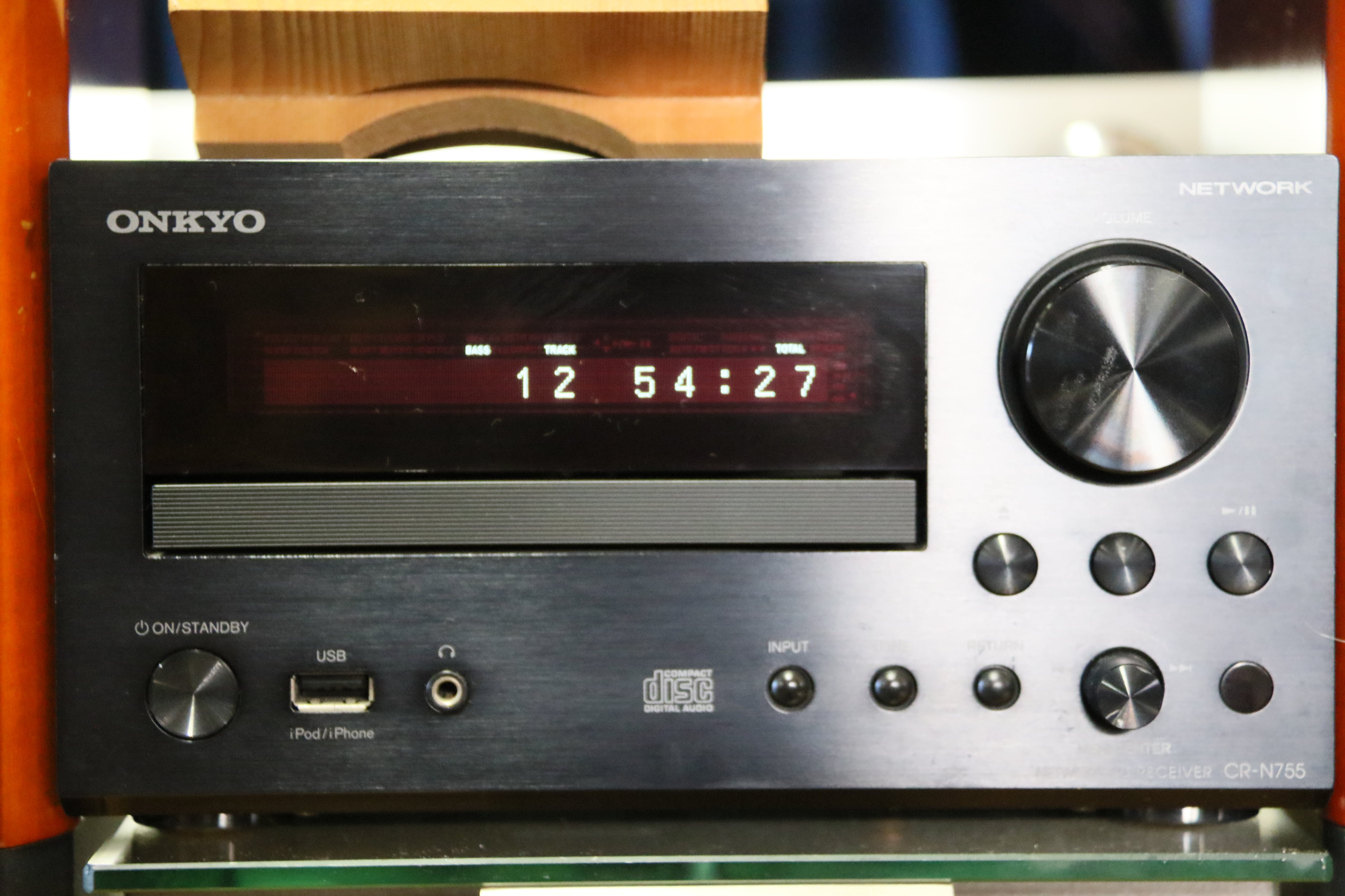 ディスクリートアンプ搭載！】ONKYO CR-N755 CDレシーバー CD/ﾁｭｰﾅ