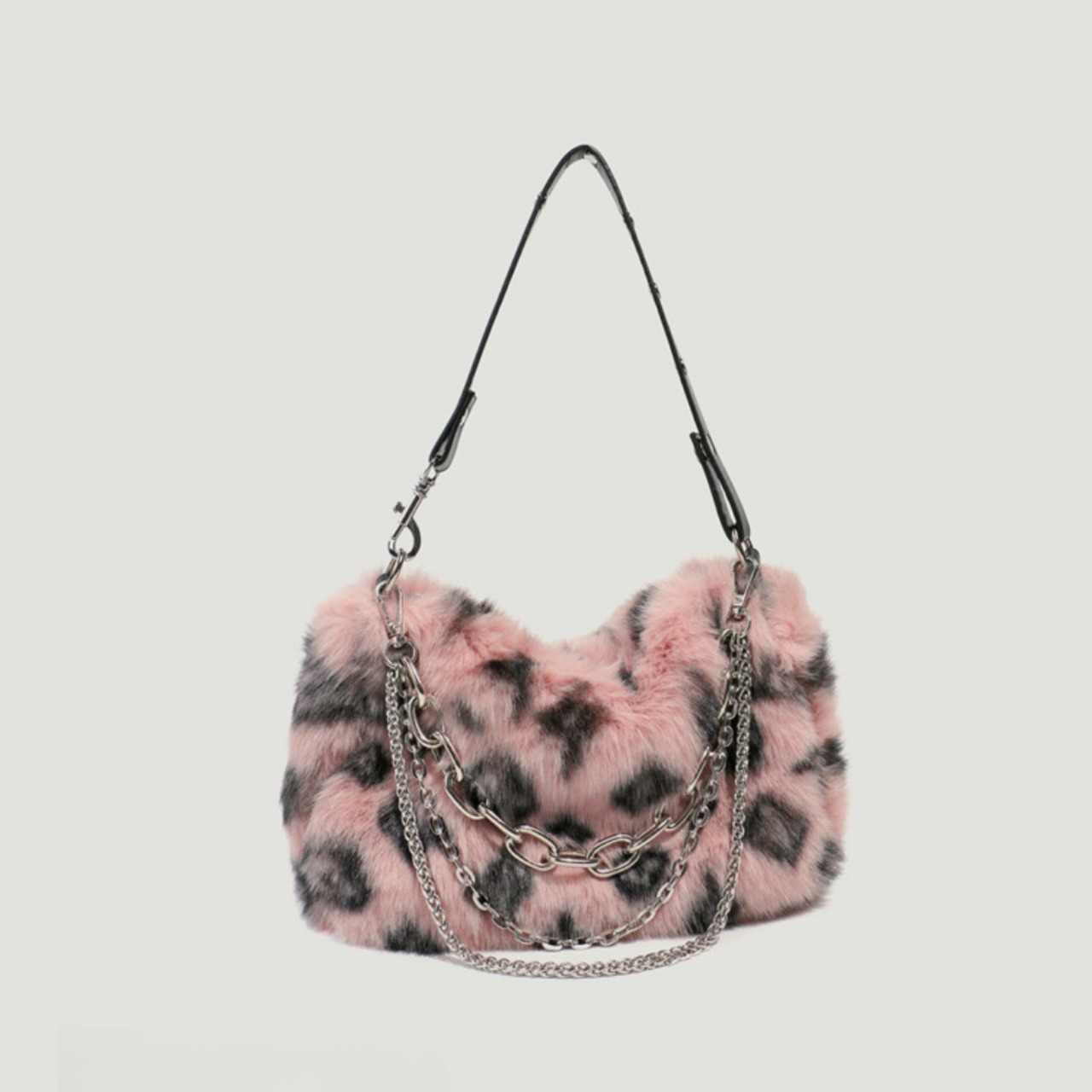 Faux fur underarm bag (ME315)