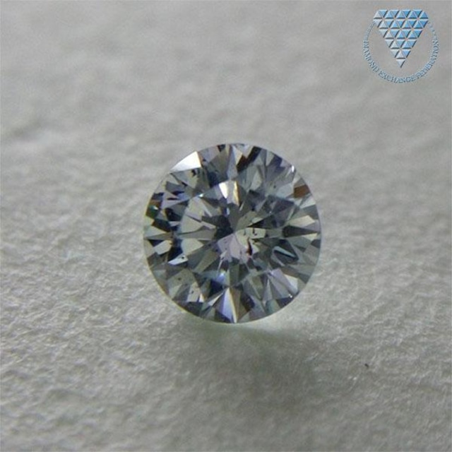 0.129 ct LIGHT BLUE AGT 天然 ブルーダイヤ