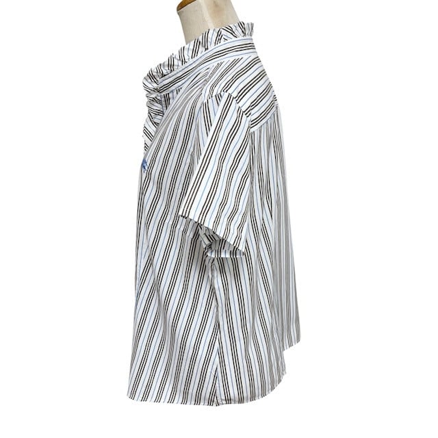 中古 バーバリーロンドン BURBERRY LONDON 半袖 シャツブラウス