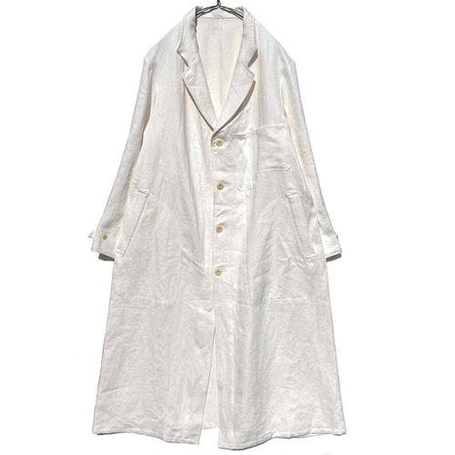 ALVISTA Custom Made Maquinnon Coat Belgian Linen