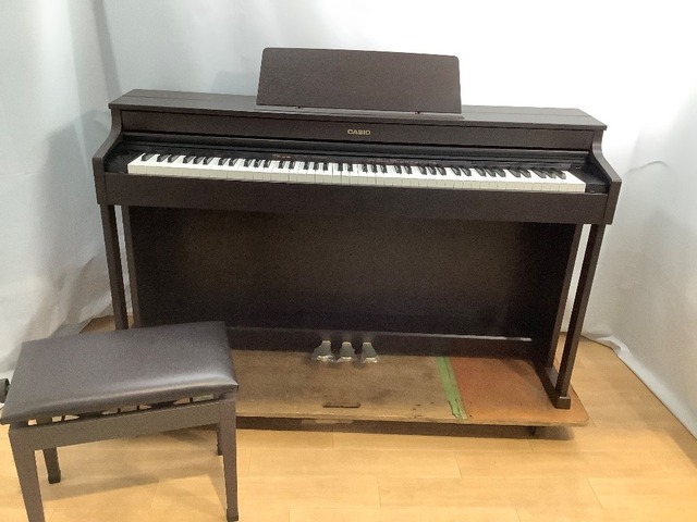 ★50572【電子ピアノ】CASIO　AP470BN　21年製
