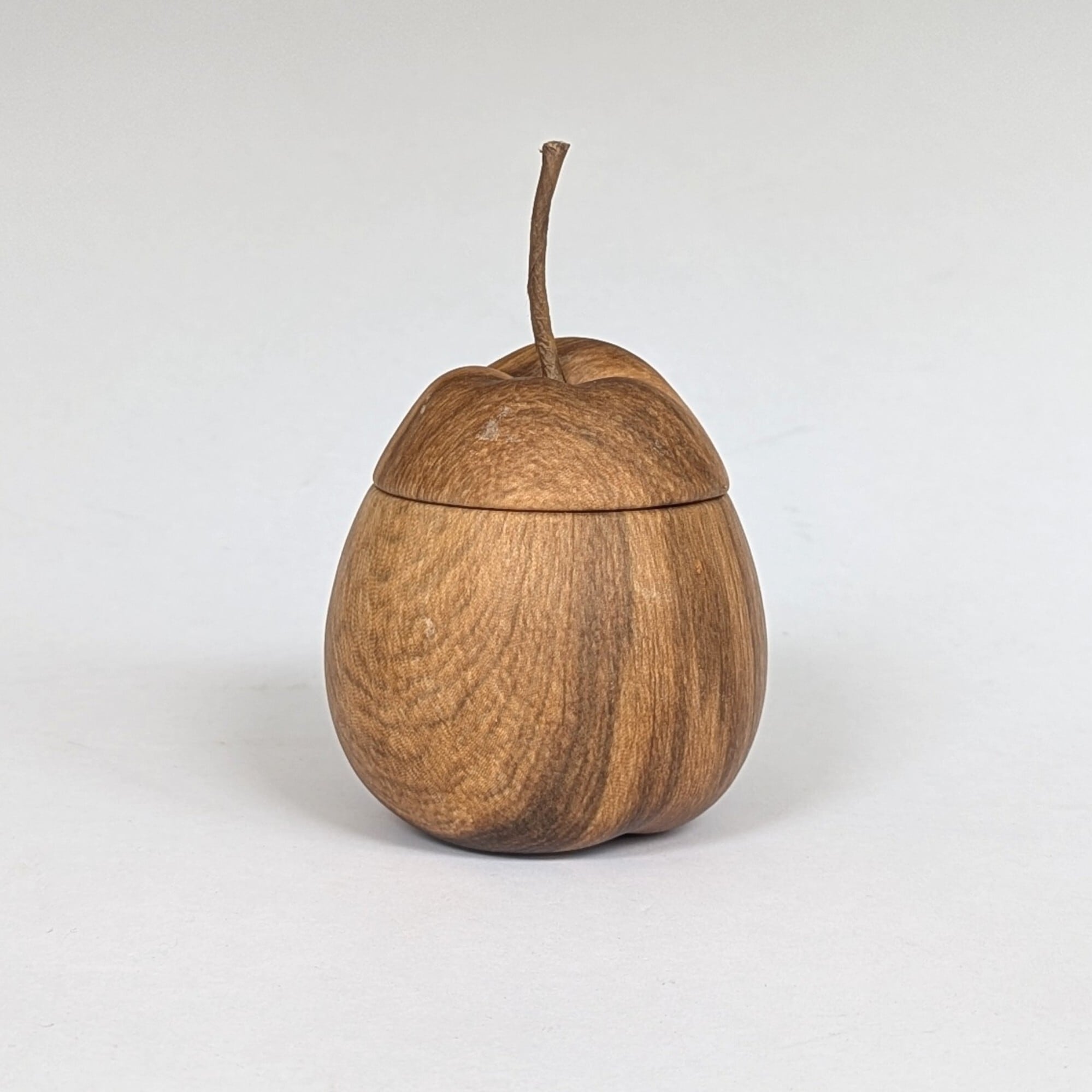 WOOD GRAIN CERAMIC JAR : Pear (S) | BamBooks the Heritage