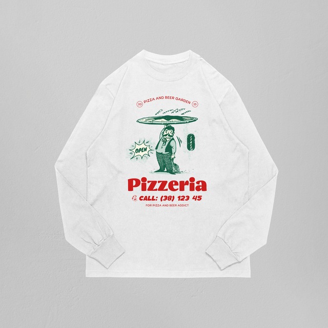 Pizza and Beer Restaurant -Apparel-