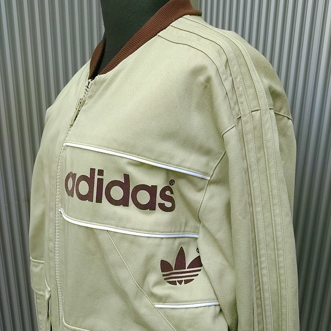 00s】美品/アディダスadidas/古着/3本線/トレフォイル/ボンバー