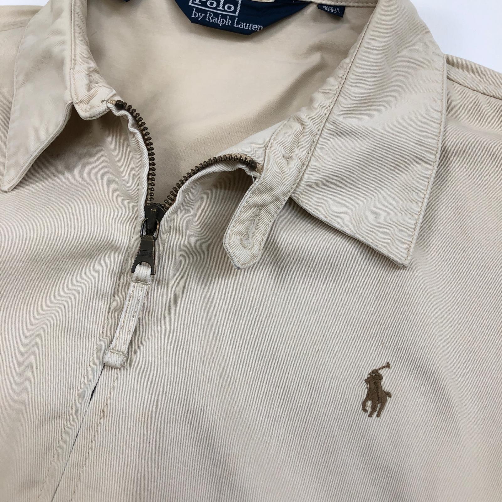 POLO RALPH LAUREN ポロ・ラルフローレン スイングトップ ベージュ