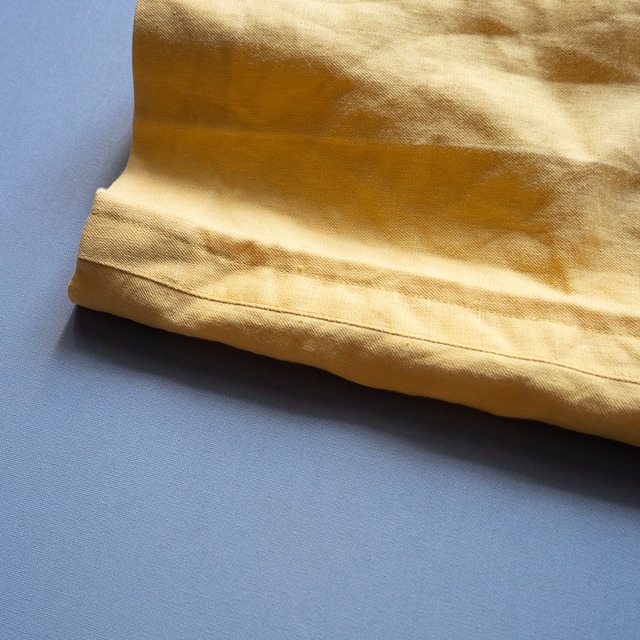 "CORDIER" used Yellow linen trousers