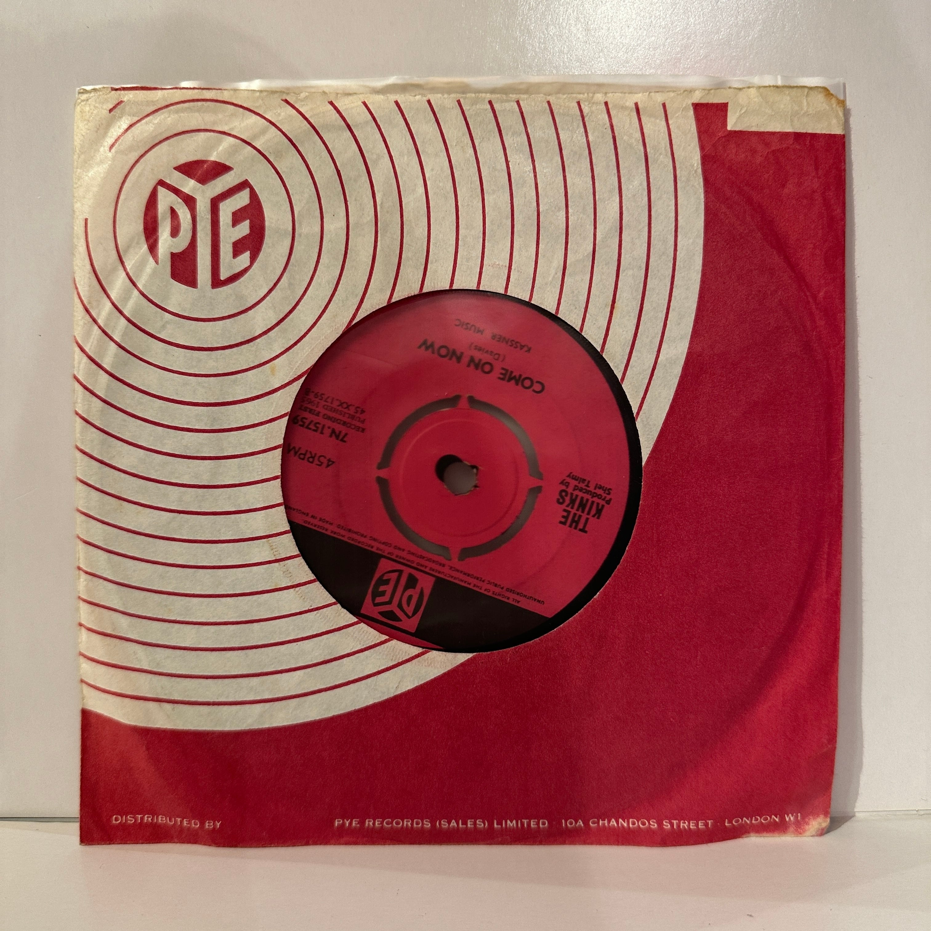 シングル】KINKS/Tired Of Waiting For You / Come On Now | SORC 中古