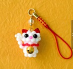 縁起物 福結び【手作りキット】　	 招き猫