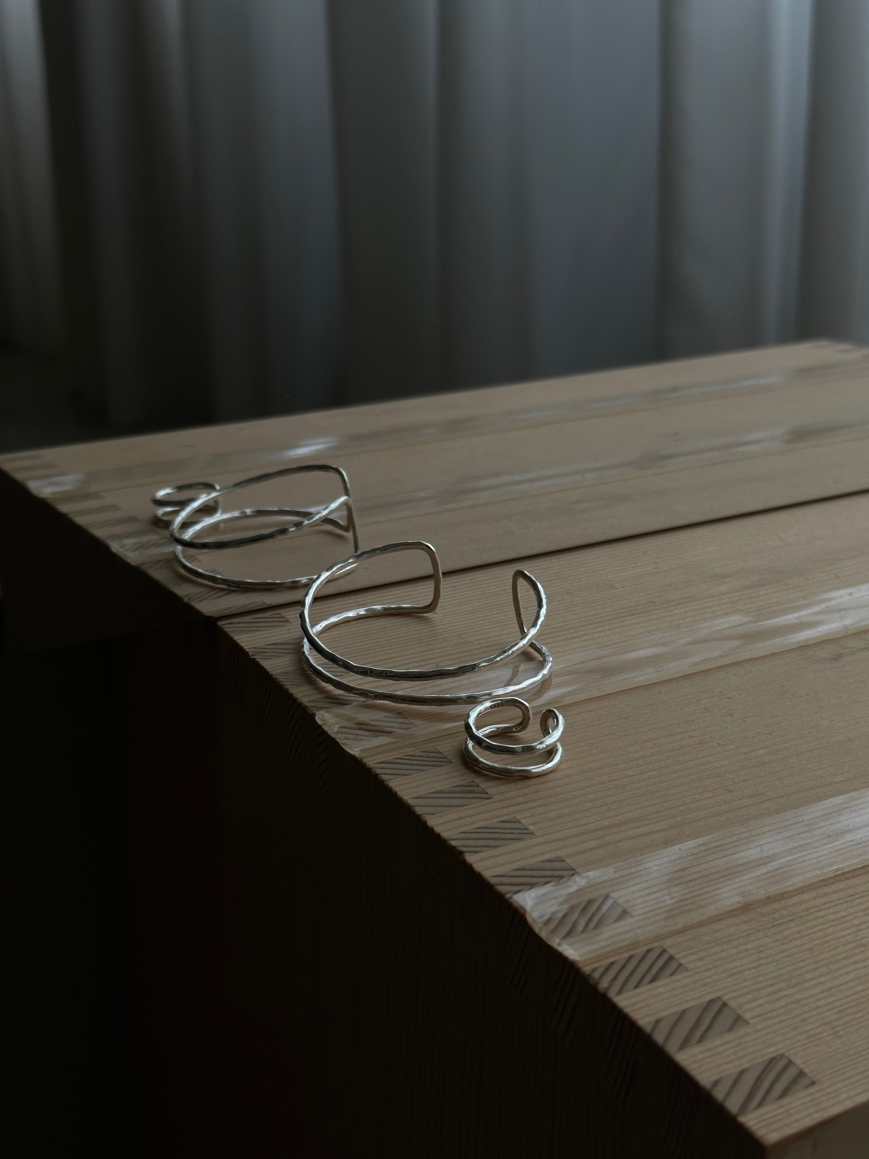 s925 Double Line Ring | Lncs
