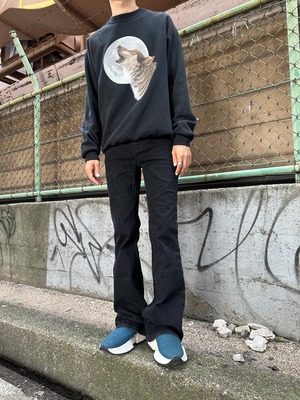 【SET】sweat✖️flare pants