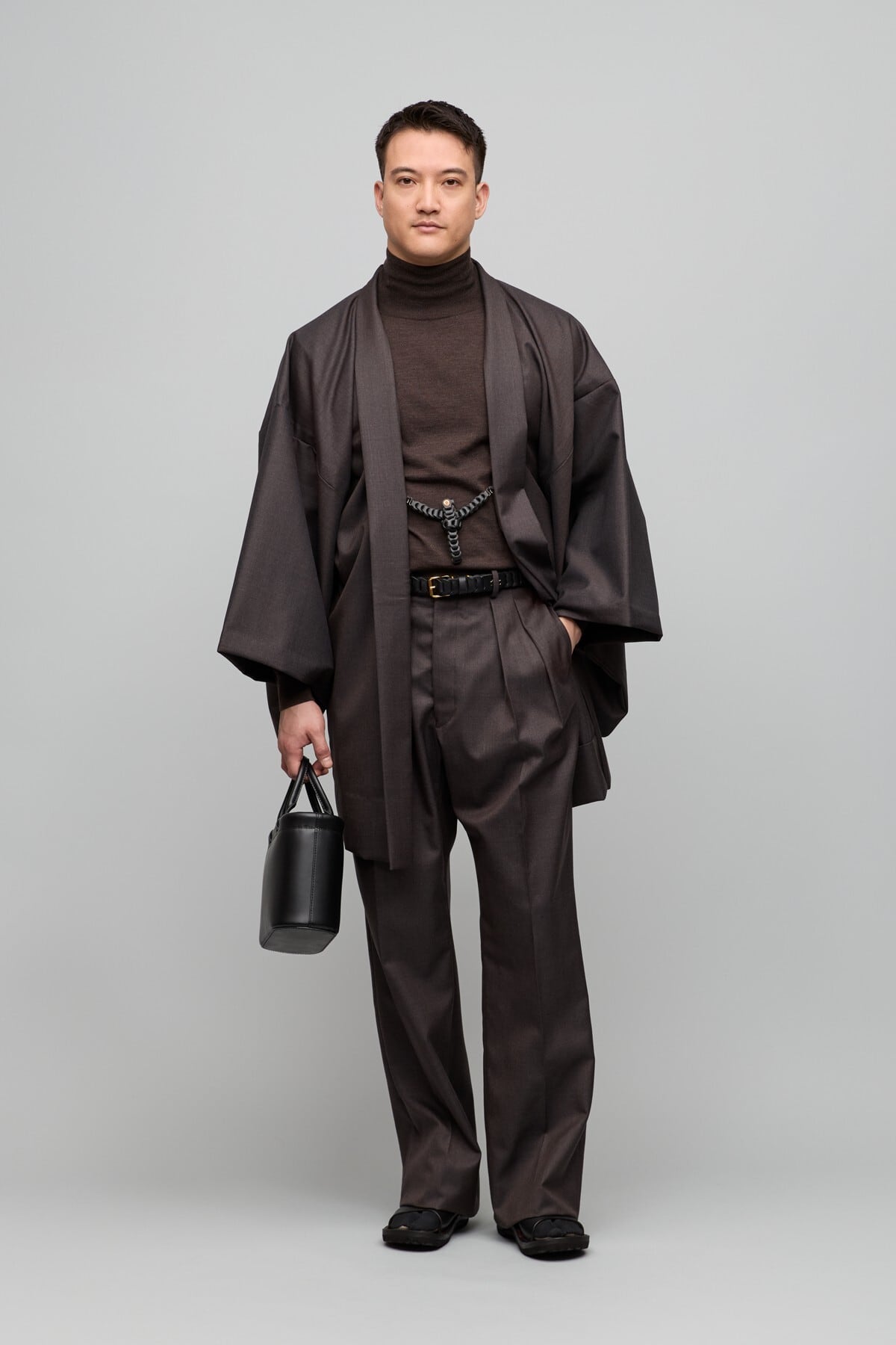 羽織 / Y. & SONS × NEAT / The Gabardine Wool / BROWN | Y. & SONS