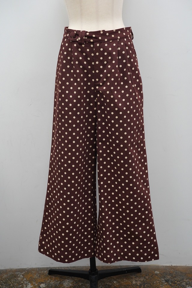 ARLES POLKA DOT TROUSERS