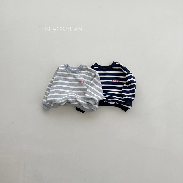 【予約】black bean  /  again sweatshirt