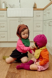 〖取寄〗韓国子供服 / 26winter / avo / TERRY PACIFIER BIB / ビブ / スタイ *free*