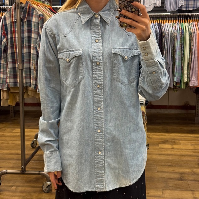 【Ralph Lauren/ラルフローレン】長袖デニムシャツ
