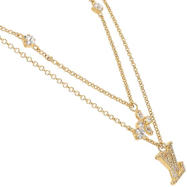 New LOUIS VUITTON ルイヴィトン ネックレス レディ LV M01845 メタル