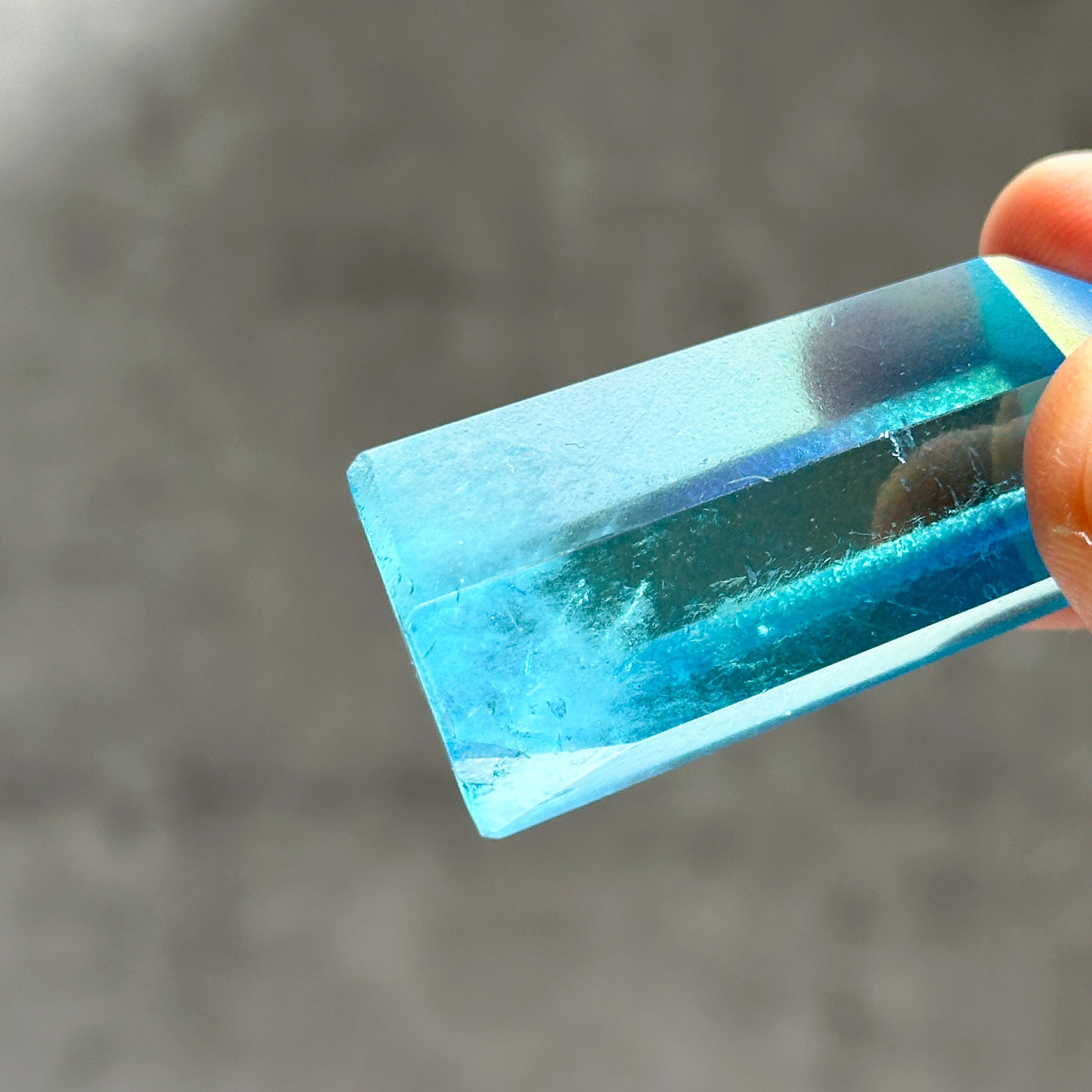 アクアオーラクォーツ タワー 81✧ Aqua Aura Quartz ✧天然石・鉱物