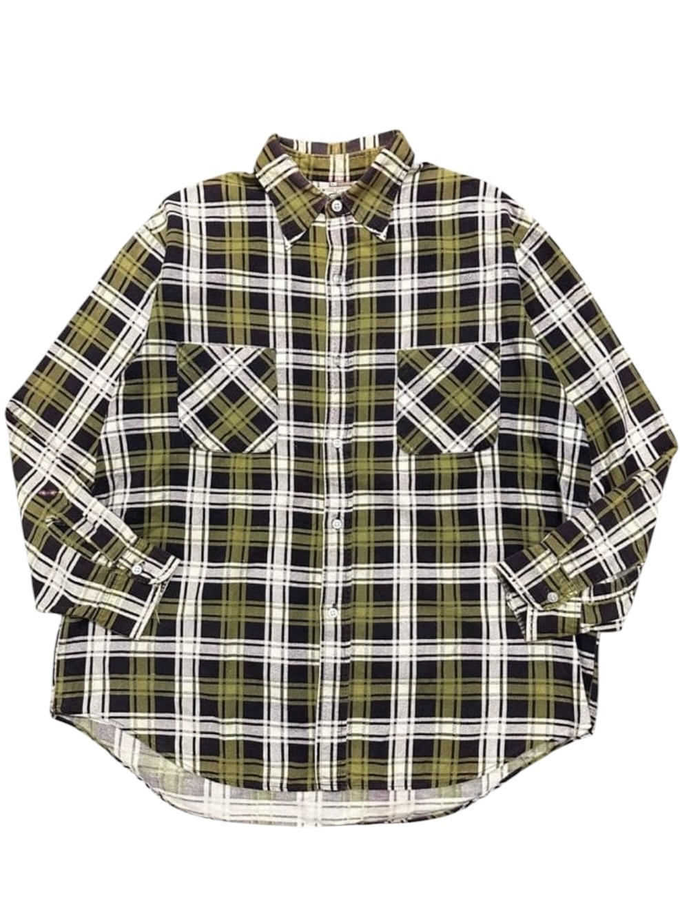 SUPREME - Basket Weave Plaid Shirt (size-L) ¥18000+tax | PAY ID