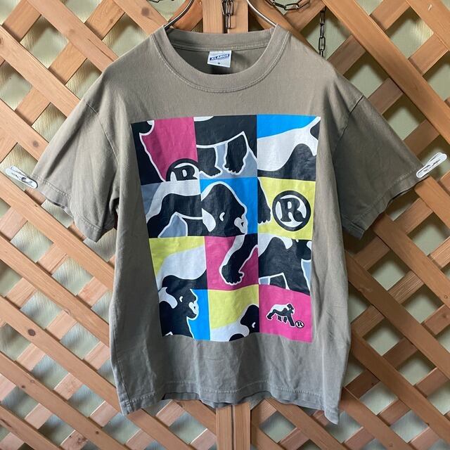 STUSSY ステューシー Tシャツ スカル 90s ロゴ デカロゴ 派手