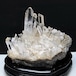 2Kg 水晶 クラスター マダガスカル産 台座付属 水晶 原石 一点物 182-9420
