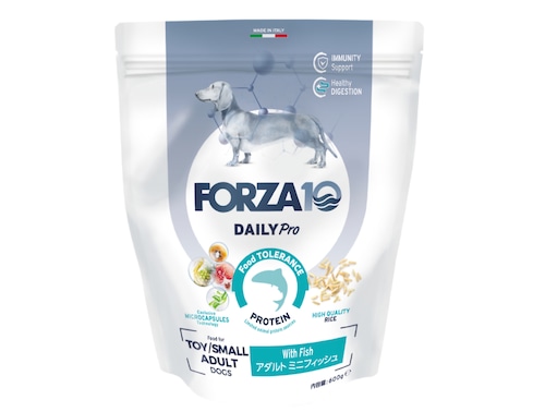 FORZA10 デイリープロ アダルトミニ 小粒 フィッシュ 600g 画像