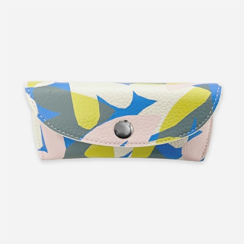 CONFETTI HEARTS FLAP GLASSES CASE_GSS114