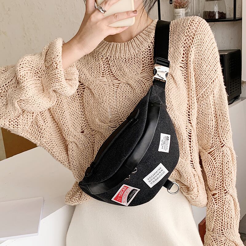 オールマッチインスモールバッグメスバッグ2020人気の新しいトレンディなファッションワンショルダーメッセンジャーバッグネットレッドワイドショルダーストラップチェストバッグ Tiancai_Wing_Bag83457678647