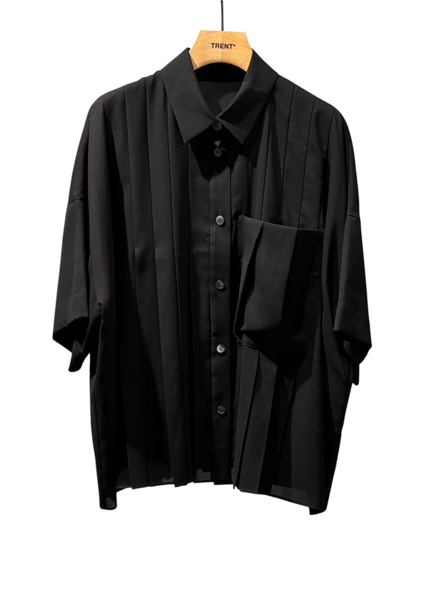 26SS】ENFOLD エンフォルド / CIRCLE DORAPE SHIRT / シャツ | TRENT
